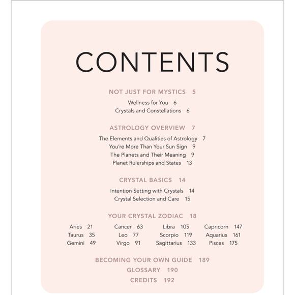 NEW Crystal Zodiac: An Astrological Guide to Enhancing Your Life with Crystals - Picture 5 of 10